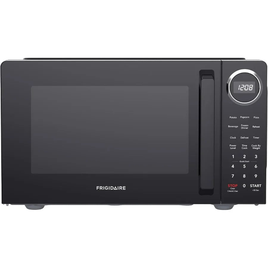 Countertop Kitchen Microwave Oven Black 0.9 Cubic Foot 900 Watts 15.5D x 19W x 10.85H Compact Design for Small Kitchens High Po