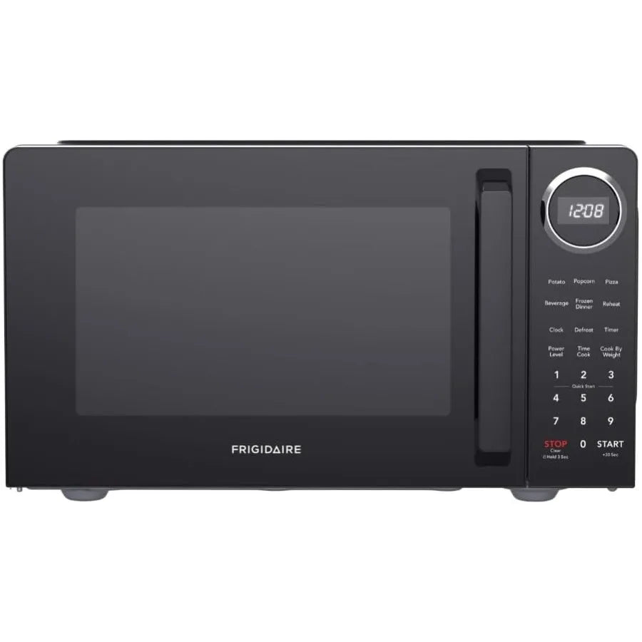 Countertop Kitchen Microwave Oven Black 0.9 Cubic Foot 900 Watts 15.5D x 19W x 10.85H Compact Design for Small Kitchens High Po