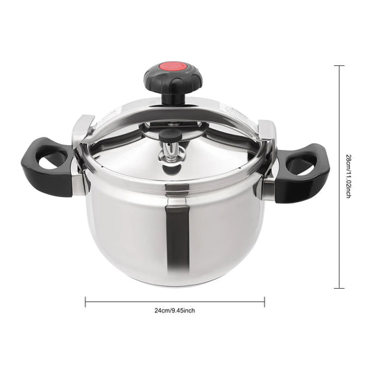 7L Stainless Steel Pressure Cooker Pressure Cooker Pressure Stewing Pot 60Kpa in Hotels, Restaurants, Families
